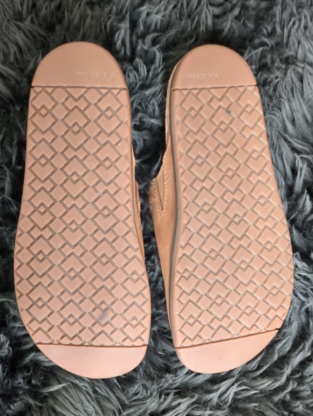 L.L.Bean Chestnut Leather Slip-On Clogs Women's Size 7 - Picture 2 of 4